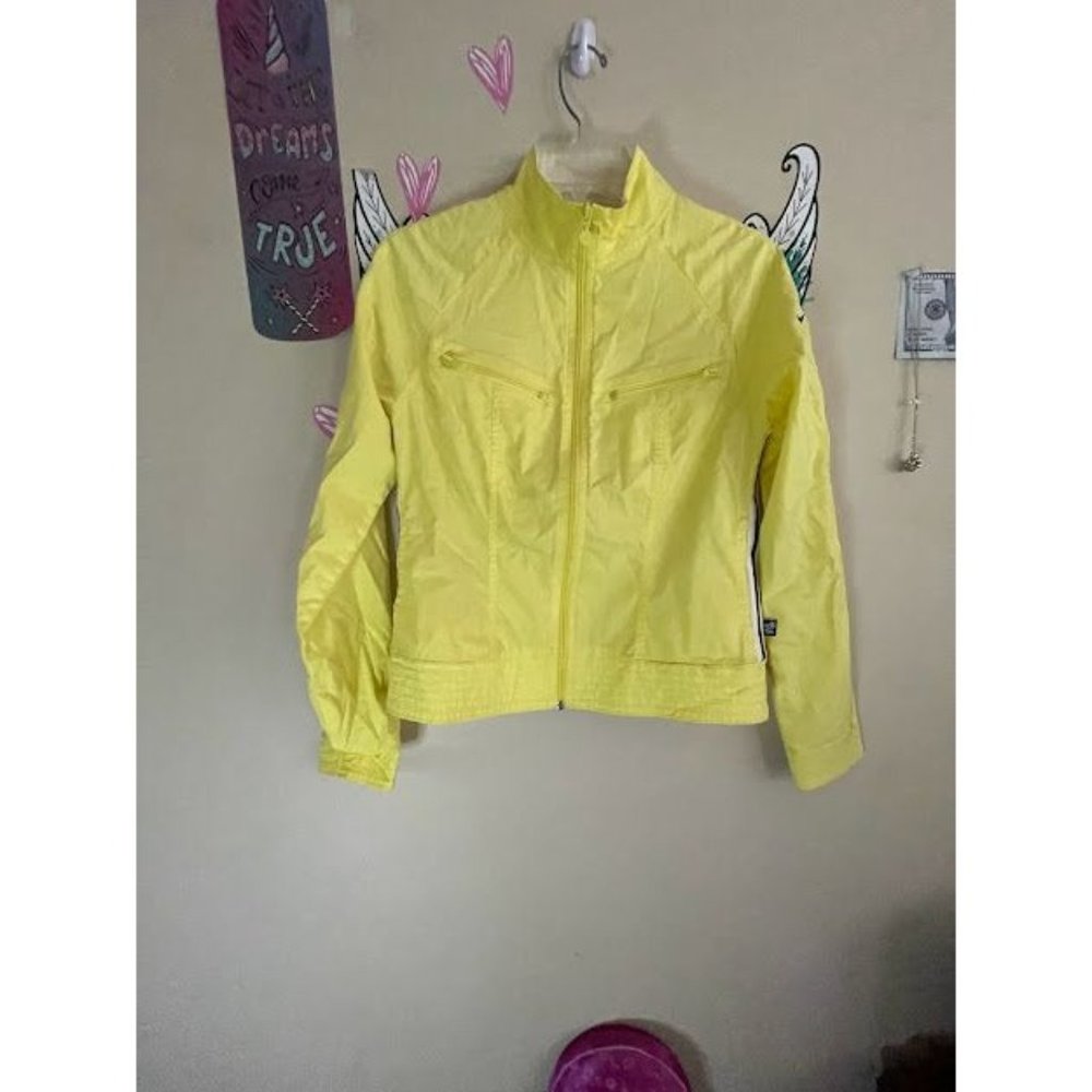 Nike Neon Yellow Lightweight Jacket "Play Up"